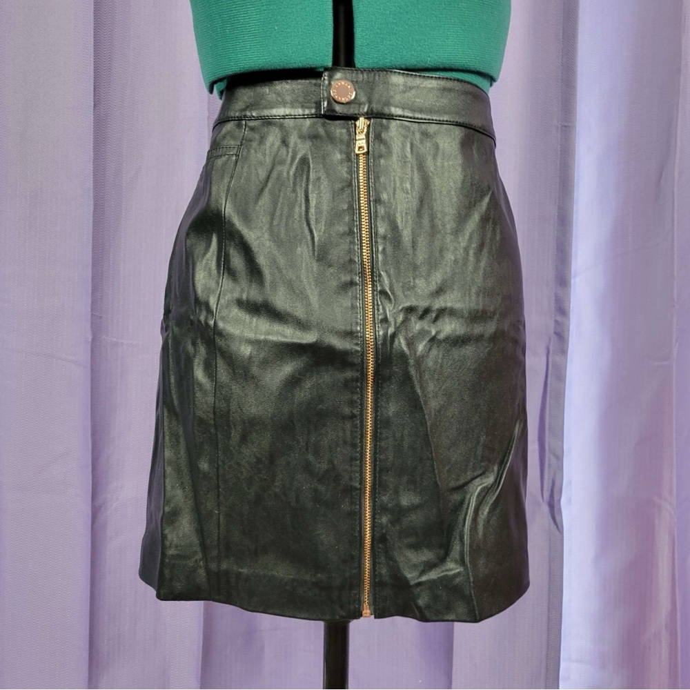 Armani Exchange Pleather Skirt